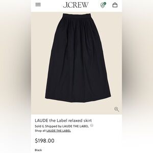 Elegant Black Maxi Skirt by LAUDE the Label